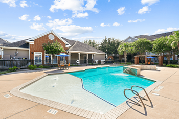 Resort-inspired pool